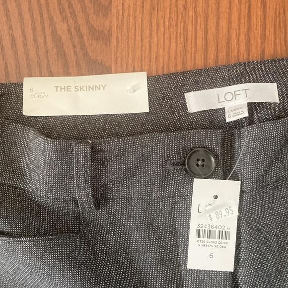Loft : The Skinny Pants in Curvy Size 6 - Picture 5 of 7
